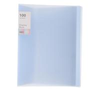 Classeur à Pochettes Plastiques A4 à Sections Multiples, Couverture | Système à Anneaux, Accès Simplifié, Affichage Net du Contenu, pour Devoirs Scolaires et Classement