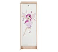Classeur à Rideau Chêne 6 Niches L 37.8 H 103.8 P 38.4 cm - Fée 217 - L 37.8 x l 38.4 x H 103.8 cm marron G