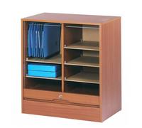Classeur à Rideau - SIMMOB - 70 cm - 8 Niches - 2 Kits - Eco-conçu - Fabrication Française