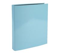 Exacompta Classeur rigide Aquarel 4 anneaux en D 25 mm Dos 4 cm A4 Bleu pastel