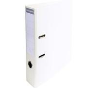 Classeur A4 à levier Exacompta Prem'Touch dos 7 cm Blanc Blanc G