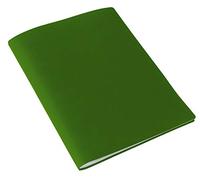 Classeur A4 avec couverture semi-rigide verte, 100 enveloppes, lot de 12 pièces.