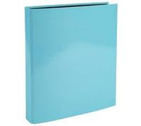 Exacompta - Réf. 51572E - 1 Classeur rigide Aquarel 4 anneaux en D - Diamètre 25 mm - Dos de 4 cm - Dimensions extérieures 31,5 x 27 cm - format à classer A4 - Coloris bleu pastel