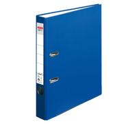Classeur A4 Herlitz 5450309 maX.file protect avec étiquettes de dos de 5 cm bleu