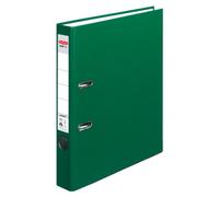 Classeur A4 Herlitz 5450309 maX.file protect avec étiquettes de dos de 5 cm vert