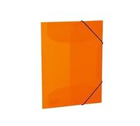 Classeur A4 - HERMA - 19656 - Orange fluo - Plastique durable - 32x24 cm