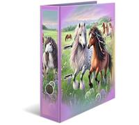 Herma Classeur A4 - Monde des chevaux - 7 cm - motif maternelle, impression intérieure