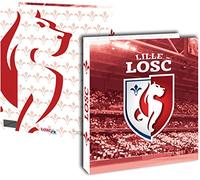 Classeur A4 LOSC - rentrée scolaire 2016/2017 - Collection officielle LILLE