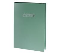 Classeur A4 pour Partitions de Musique, Dossier de Musique, Chemises pour Partitions, 20 feuilles/40 Pages, Imperméable, Dossier de Rangement pour Musiciens, Choristes (Vert)