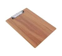 Classeur A4 taille en bois mémo presse-papiers pince conseil Menu attelle tableau d'écriture signe porte-papier 1 pièces pour papier d'écriture Memo des dossiers(Color 2)
