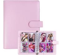 Classeur A5 Collectionneur De Cartes Avec 30 Paquets De 240 Pochettes De Cartes, Couverture De Classeur En Cuir Pu À 6 Anneaux Pour Organiser À Collectionner, Les Photos De K-Pop