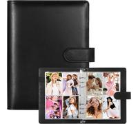 Classeur A5 Collectionneur De Cartes Avec 30 Paquets De 240 Pochettes De Cartes, Couverture De Classeur En Cuir Pu À 6 Anneaux Pour Organiser À Collectionner, Les Photos De K-Pop