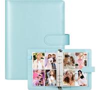 Classeur A5 Collectionneur De Cartes Avec 30 Paquets De 240 Pochettes De Cartes, Couverture De Classeur En Cuir Pu À 6 Anneaux Pour Organiser À Collectionner, Les Photos De K-Pop