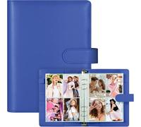 Classeur A5 Collectionneur De Cartes Avec 30 Paquets De 240 Pochettes De Cartes, Couverture De Classeur En Cuir Pu À 6 Anneaux Pour Organiser À Collectionner, Les Photos De K-Pop