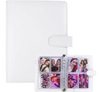 Classeur A5 Collectionneur De Cartes Avec 30 Paquets De 240 Pochettes De Cartes, Couverture De Classeur En Cuir Pu À 6 Anneaux Pour Organiser À Collectionner, Les Photos De K-Pop