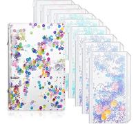 Classeur A6 pochettes pour ordinateur portable, 10 pièces, pochettes incluses, pour l'école et le bureau