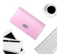 Classeur accordéon - Organiseur multi-poches, rangement de reçus | Coque au design flexible, classeur à lettres portable, compatibilité du papier A6 pour le tri de bureau à domicile, les formulaires