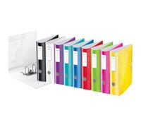 Classeur Active WOW, 180 degrés, 80 mm, rouge
