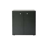 Classeur armoire de rangement Vandol mini blanc hauteur 74 cm
