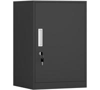 Classeur, Armoire De Rangement Verticale, avec Tiroirs Verrouillables, Tiroir Supérieur, Armoire Inférieure, Support D’imprimante, pour Bureau à Domicile, Curry White, 3 Drawers