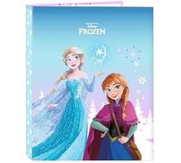 Classeur Avec Feuilles 4 Anneaux La Reine Des Neiges Cool Days - Safta - Mixte