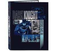 Classeur Avec Feuilles 4 Anneaux - Safta - Batman Legendary - Confortable - Polyvalent - Qualité Supérieure