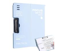 Classeur avec porte-bloc | Porte-bloc A4 pour conférence, infirmière, école, affaires, salle de classe