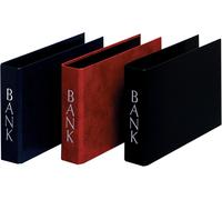 Classeur Banque Din Long, Lot De 3 Pièces, Bordeau/Noir/Bleu