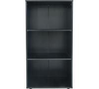 Classeur bibliothèque - armoire murale ouverte noir