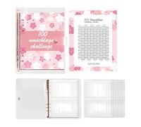Classeur Budget A5, HAIYUU Enveloppe Budget Planner Carnet Budget, avec Pochette Depenses, Pochette Argent Liquide Budget Organisateur pour Planifier vos Dépenses