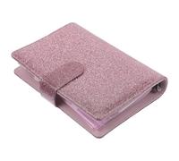 Classeur Budget A6 Rose en Pvc pour Cartes Bancaires et Chèques