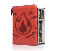 classeur carte pokemon 400 cartes (50 pages) + 50 sleeves-Album avec pochette transparante, portfolio rangement & protection carte pokemon, Magic, lorcana, dragon ball.