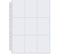 Classeur Carte Pokemon A4 - Pokemon - Pochette 30pcs - Plastique Transparent - 9 Poches - 22,5x29,2cm