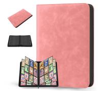 Classeur Cartes, Album pour Cartes à Collectionner, Classeur pour Cartes à Collectionner, 30 Pages Capacité de 540 Cartes, Deux Côtés Album Classeur pour Carte, 9 Côtés pour MTG, Sports, TCG (C)