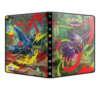 Asmodee - Ultra Pro - Pokémon - Méga-Evolution : Flammes Fantasmagoriques (ME02) : Cahier range-cartes Pokémon - Capacité : 80 cartes - Jeux de société - Accessoire pour cartes à collectionner