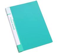 Classeur Classeur B4 avec pochettes en plastique, 60 pochettes de rangement, livre de présentation, portfolio d'art, chemises transparentes for illustrations, photos et documents Le dossier