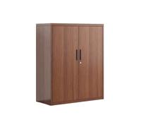 Classeur Classeur en acier de 0.8MM, classeur de données de bureau avec armoire de rangement à serrure, armoire courte, bibliothèque en Imitation de Grain de bois Armoire de rangement de bureau(Grand)