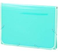 Classeur classeur soufflet feuille vert pastel soft