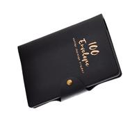 Classeur compact pour planificateur financier de 100 jours avec pages amovibles et intercalaires pour les voyages