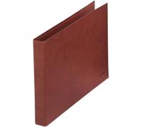 Classeur Cuir Doublé 2 Anneaux De 25 Mm Format Feuillet Paysage