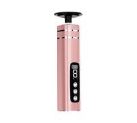 Classeur d ' unité mobile, forme carrée compacte, métal, Rose gold | Boîtier en métal ABS, pieds fracturés à sec, pelage doux, plan adapté voyages, accessoires multiples pour un