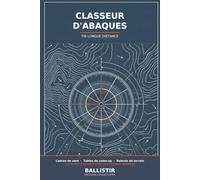 Classeur d'Abaques de Tir Longue Distance: Cadran de vent, tables de come-up et relevés de terrain à remplir - Méthode du vent expliquée pas à pas - 112 pages, format 6x9