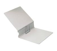 Classeur d'archives, A4, en carton grain cuir, gris