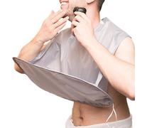 Classeur de bavoir à raser - Feuille à raser Classeur de rasoir - pour tondeuse à barbe lavable, pliable pour le visage pour homme, cadeau de fête