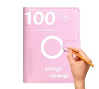 Classeur de budget A5 : 100 enveloppes, kit de défi pour économiser de l'argent, organiseur de trésorerie, | Planificateur de des dépenses pour économiser de l'argent, gestion des reçus