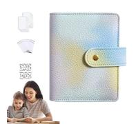 Classeur de Budget A7 Avec Enveloppes - Couleur Macaron - Étanche - Planificateur Budgétaire Tendance