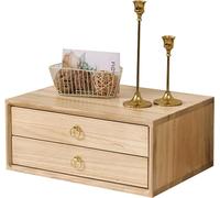 Classeur de bureau en bois avec tiroirs de rangement - Classeur de bureau, armoire à tiroirs en bois pour un rangement efficace des fichiers, modèle D-2