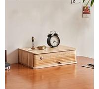 Classeur de bureau en bois massif avec serrure et plusieurs niveaux pour une fixation sécurisée