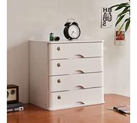 Classeur de bureau en bois massif avec tiroirs à plusieurs niveaux pour artistes en bois pour fournitures de bureau et rangement