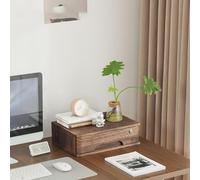 Classeur de bureau en bois massif - Boîte de rangement verrouillable avec tiroirs, armoire de classement de bureau, fichier plat pour bureau - Solution de rangement pour la maison et le bureau